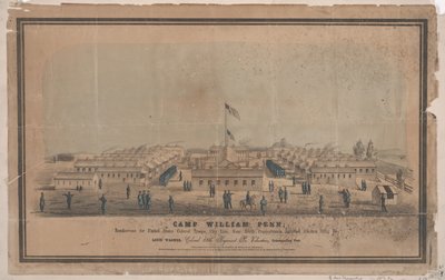 Camp William Penn, c.1864 by Louis N. Rosenthal